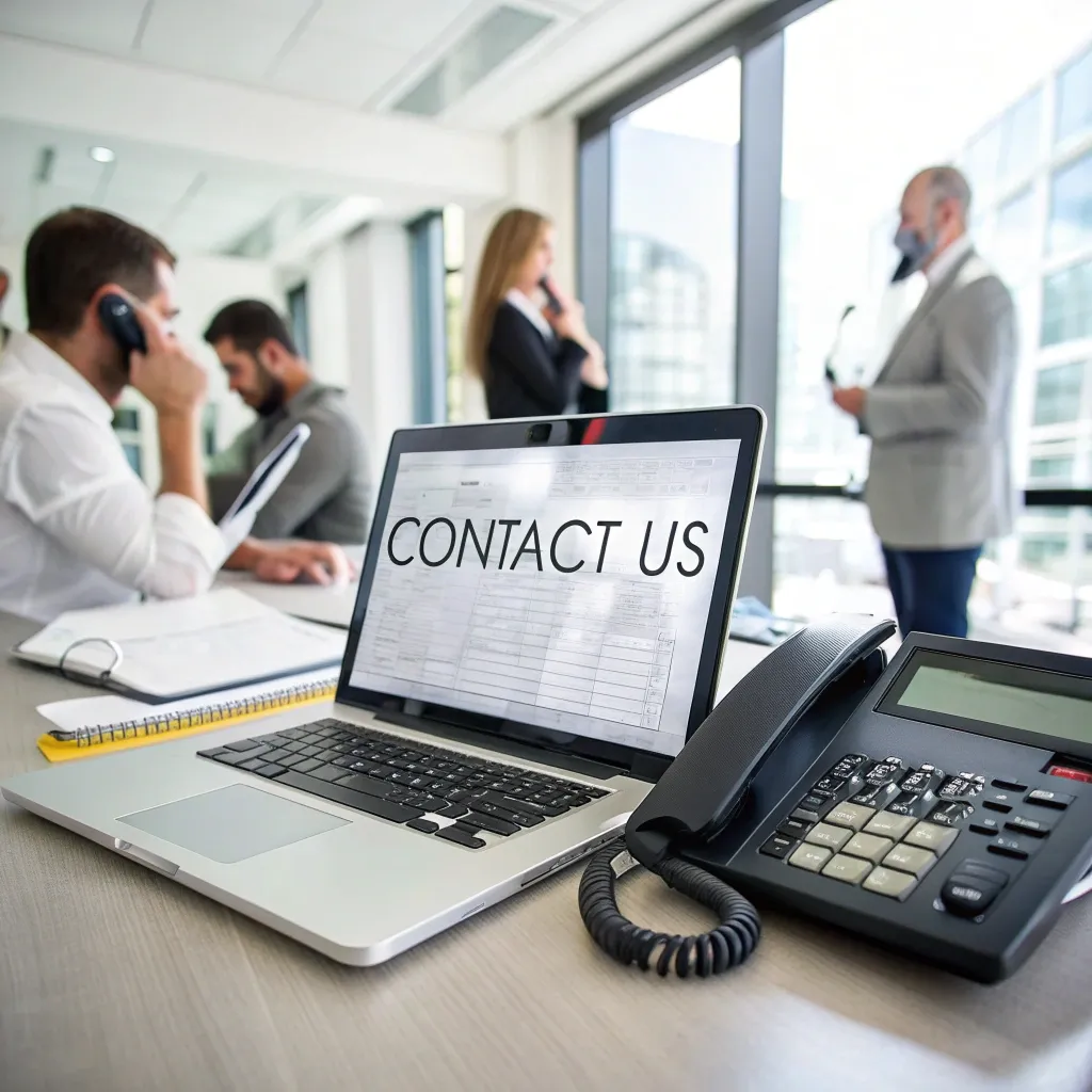 Contact us illustration